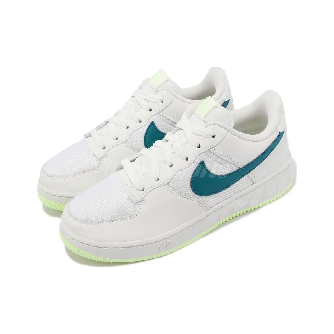 Кроссовки Nike Air Force 1 Unity GS White Bright Spruce Summit-White DQ6029-100 37.5 — фото 2
