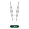 3pcs/Set Circular Knitting Needles Sweater Knitting Needle Tools Small Loop Needle DIY Knitting Needles Kits DIY Tool Accessory