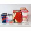 5Pcs Transparent Shelf Divider Panels Clear View L-Shaped Supermarket Shelf Dividers 20/30/40cm Multifunction