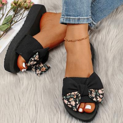 Summer New Flip-flops Women's Fashion Out Women's Cool Slippers Thick Bottom Large Size Foreign Trade Explosion Hair