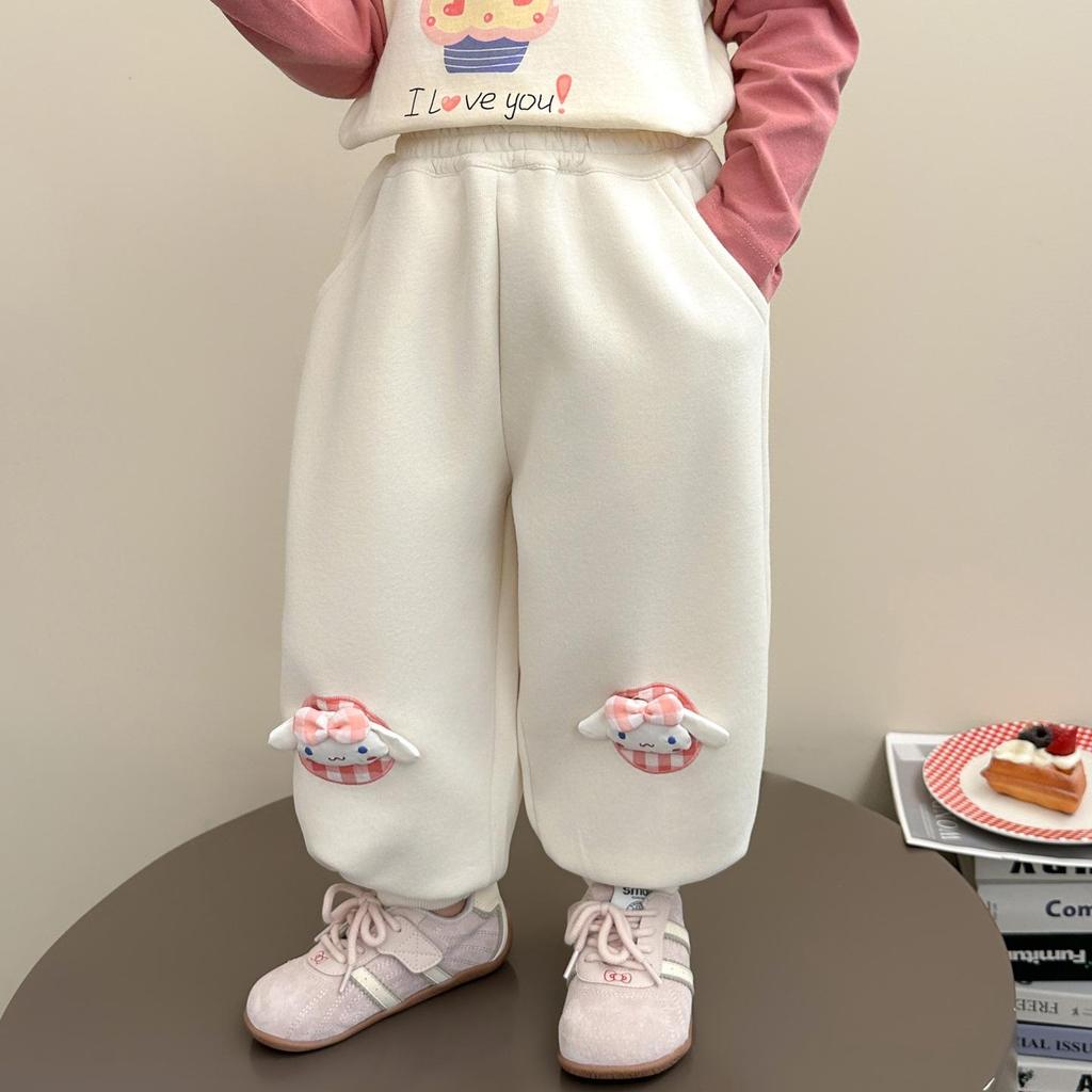 2025 New Girls' Casual Long Pants - Spring/Fall Toddler Sports Sweatpants