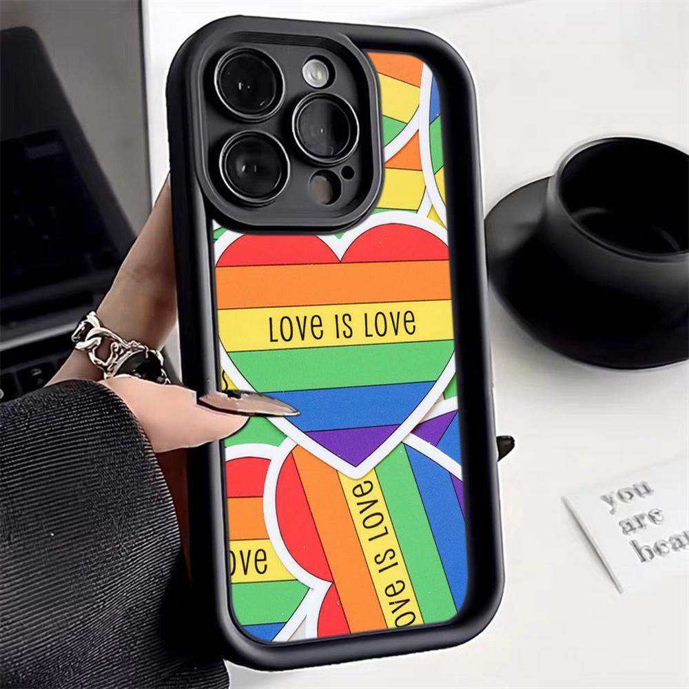 Ae93 Rainbow Art Design Protective Phone Cases for iPhone 13 14 15 Pro Max XR infinix Hot 40i 30i Tecno Camon 30 20 Pro Angel Eyes TPU Back Cover