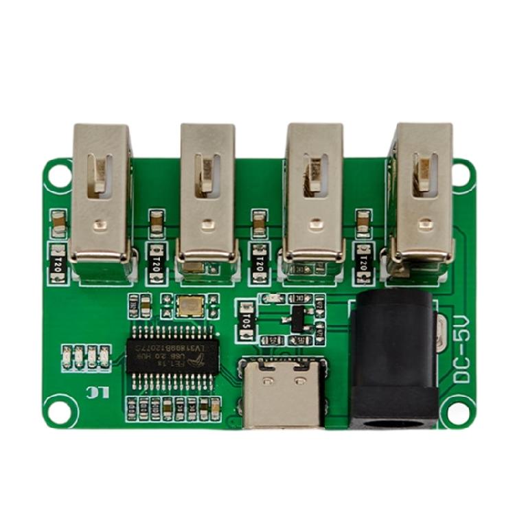 1 to 4 Way USB Converter Splitter USB 2.0 480Mbps Fast Speed Data Transfer Docking Station for PC Keyboards Gaming Mouse 1