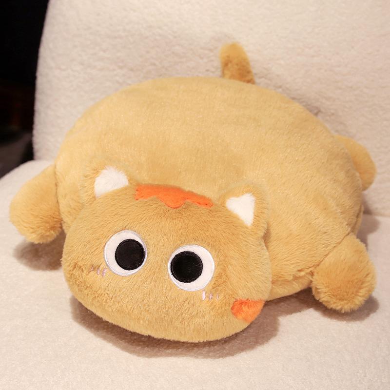 

TreasuringU Kawaii Cat Plush Toy Pillow Cushion Gentle Soft Colorful Cat Stuffed Toy Sets Cartoon Animal Plush Doll Office Home Decor Gifts 40x50cm