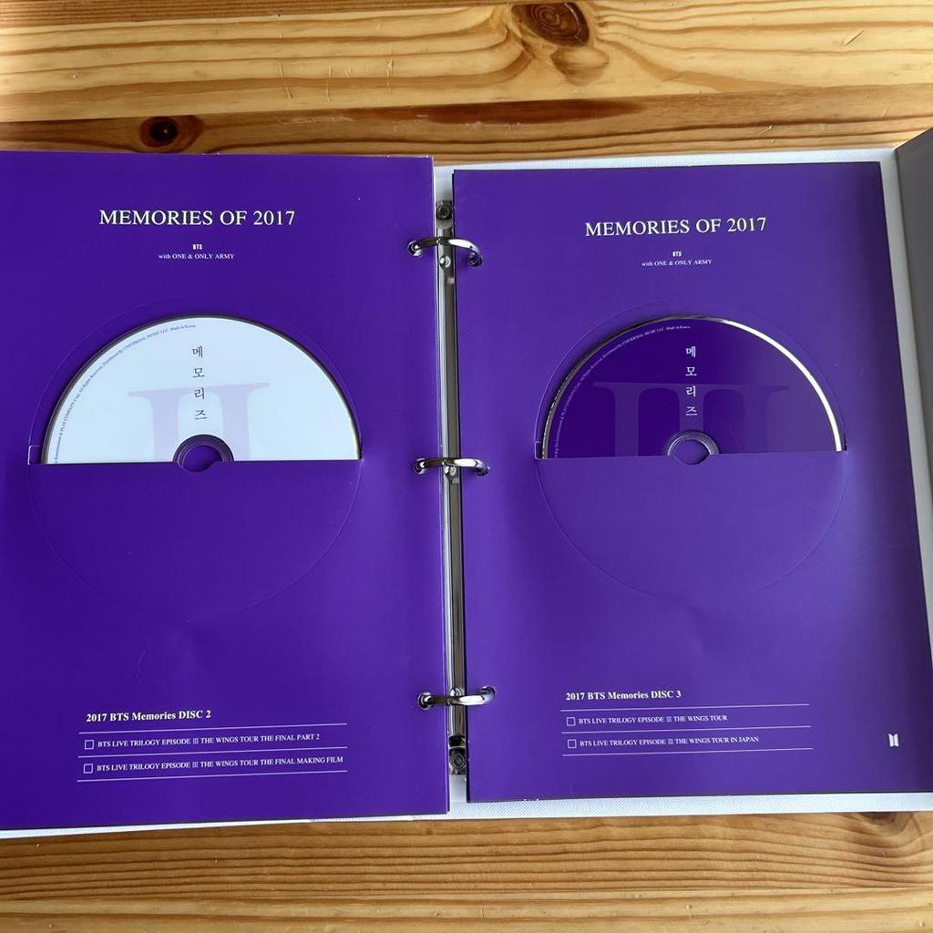 [USED] BTS Memories 2017