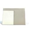 HERMES Bicolor Nect Business Card Holder Pass Case Card Case White/Light Beige