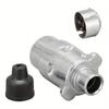 Durable 7 Pin Aluminium Alloy Plug Trailer Truck Towing Electrics 12V Connector Professional Replacement for Truck EU Plug