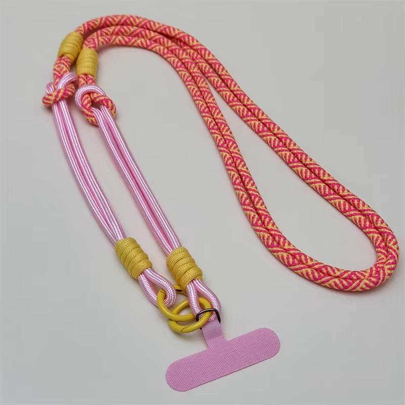 

Long Crossbody Phone Lanyard - Braided, Multiple Colors, Women s Long Neck/Shoulder Strap, Universal for Phone Cases, Anti-Lost