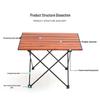 Portable Aluminum Folding Table and Chair Set for Camping and Picnics