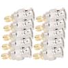 10Pcs RF Coaxial Adapter Cable Connector SMA Female To BNC Male Instrument Conversion Kit