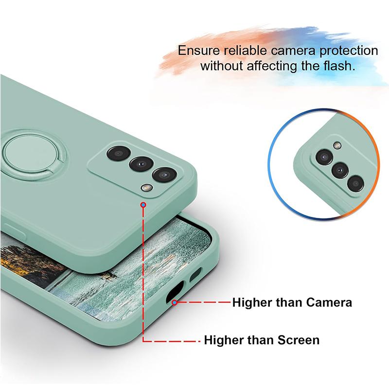 Silikonové pouzdro pro Samsung Galaxy A55 A56 5G A54 A53 A52 A24 A33 A14 A34 A35 A25 A36 A26 A16 A15 Magnetický kryt se stojánkem Nárazník