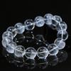 Hongchu Crystal Natural Icy White Phantom Quartz Round Bead Bracelet Thousand-Layer Ice White Phantom Bracelet