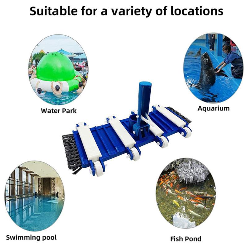 14-palcová sacia hlava na bazén 360-stupňové čistenie Vákuová kefa odolná voči opotrebovaniu Čistenie bazéna
