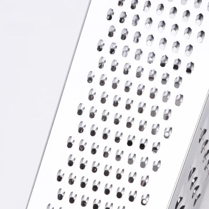 4-sidig rivjärn Rostfritt stål Skärare Skivare Tornformad Potatis Ostrivjärn Multifunktionell Fruktskärare Kökstillbehör