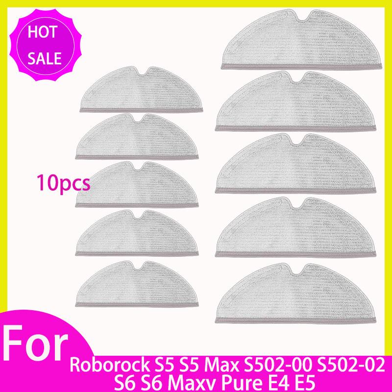 Hepa Filter Mop For Roborock S5 S502-00 S502-02 S5 Max S6 S6 MaxV S6 Pure E4 E5 Robot Vacuum Spare Parts Main Side Brush
