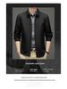 Autumn Men's Business Casual Jacket for Middle-Aged and Young, Loose Fit, Plus Sizes Available