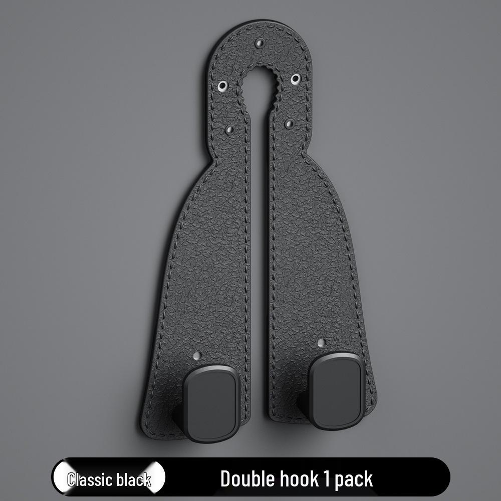 Verbesserte Wildleder Auto Sitzlehne Doppelhaken für Rücksitzaufbewahrung