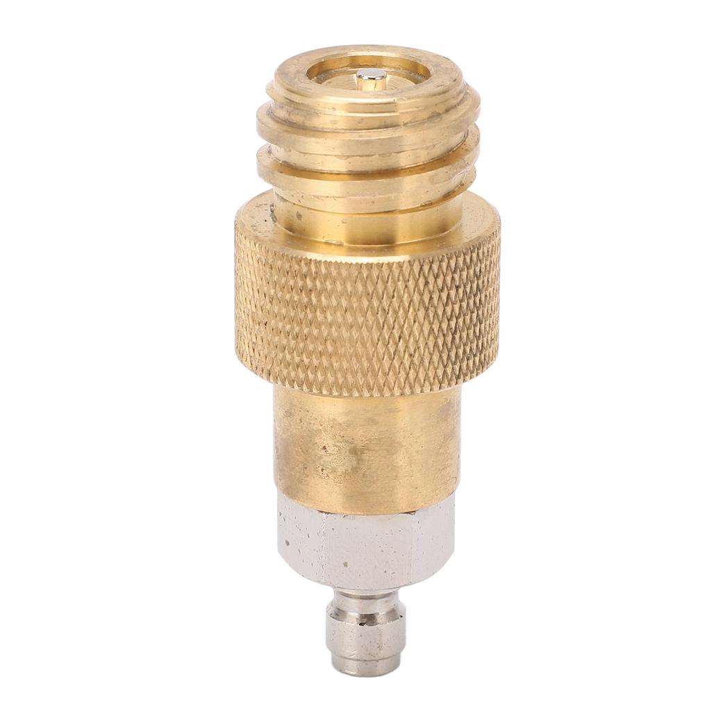 Soda Refill Adapter Machine Maker Brass Connector TR21‑4 Male Thread for Replacement