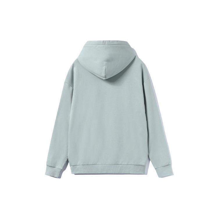 Li Ning Sports Life Collection Sweatshirt Unisex Gray Mist Green AWDRD42-3