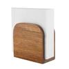 Handcrafted Acacias Wood Tissue Holder Elegant Paper Napkin Dispenser For Modern And Farmhouse Decoration