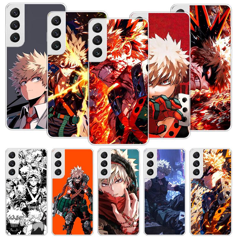 Bakugou Katsuki MHA My Hero Phone Case For Samsung Galaxy S26 S25 Edge S24 S23 FE S22 Ultra S21 Plus S20 + Fundas Cover Coque Ga
