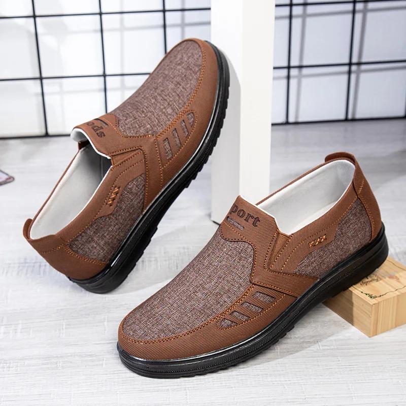 Fashionable And Versatile Casual Shoes Lightweight And Comfortable Men'S Summer Shoes Breathable Men'S Shoes 2025