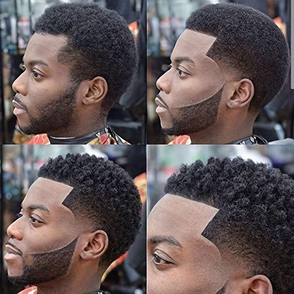 4dílná sada hřebenů pro afro vlasy s kouzelnou houbičkou na twisty a lokny pro africký zaplétaný účes, houbička na zacuchané kudrnaté vlasy a ocelový hřeben