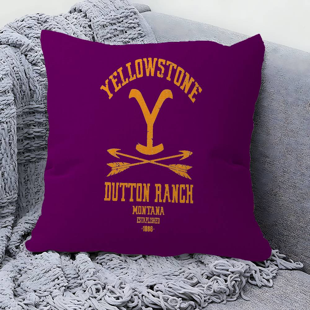 Y-YellowstoneS pillow cover sofa cushion cover home room decoration children gift