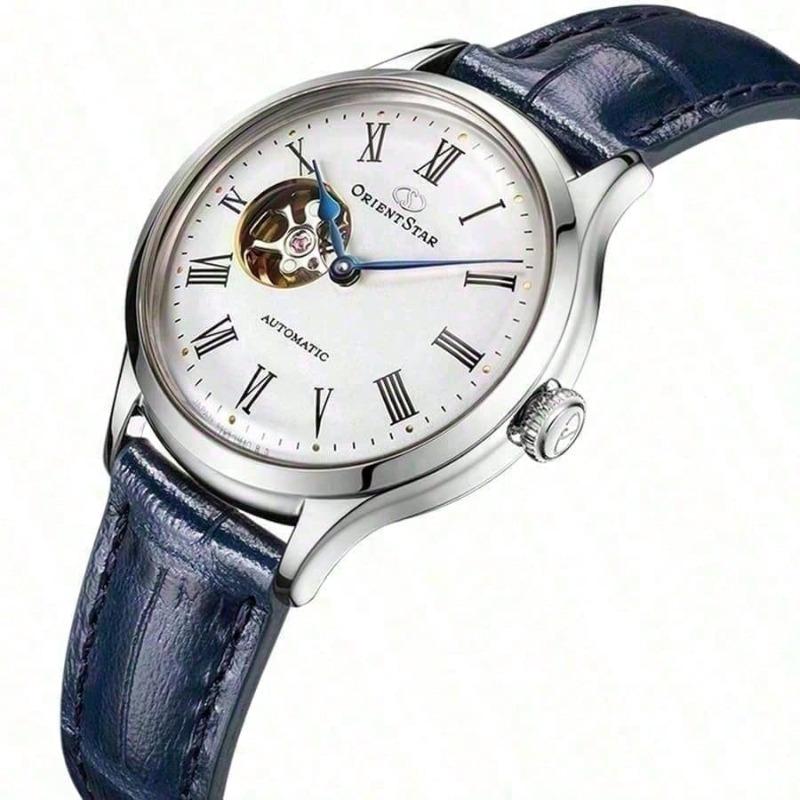 Japanese-Korean Style Oriental Small Gold Automatic Mechanical Women's Watch, Double Lion Masterpiece Gift Watch RE-ND0005S00B