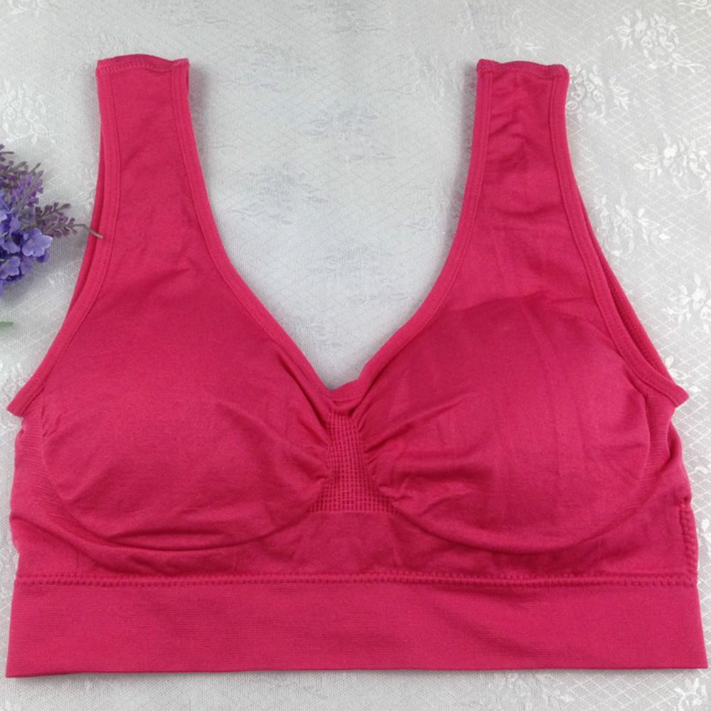 Двойной бесшовный бюстгальтер со сборками без следов без ободков One Size жёлтый — фото 7