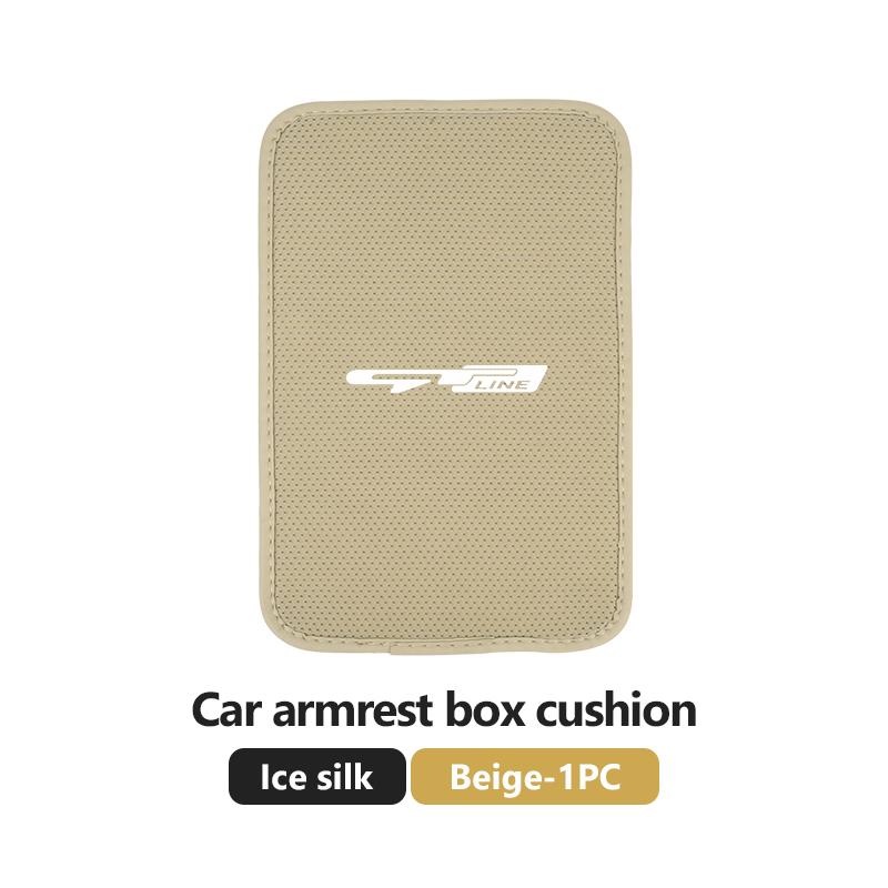 Car Center Console Covers Soft Armrest Mat Styling Accessories For KIA K5 K2 Optima Soul Spectra Niro Cadenza Sephia CarensPM2