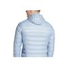 Emporio Armani EA7 Casual Solid Color Zipper Hooded Long Sleeve Down Jacket Men Jackets Blue 8NPB02-PN29Z-1506