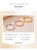 Japanese-Korean High-End Light Luxury Micro-Inlaid Ring - Classic & Durable Women's Fashion
