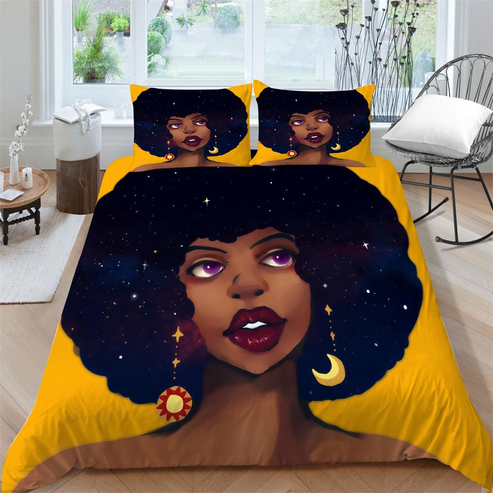 Seturi de cuverturi de pat cu design unic de modă nouă, set de pat pentru acasă cu desene animate, costum de lenjerie de pat pentru pictură pentru fete, cuverturi de pat pentru copii, husă de pilota