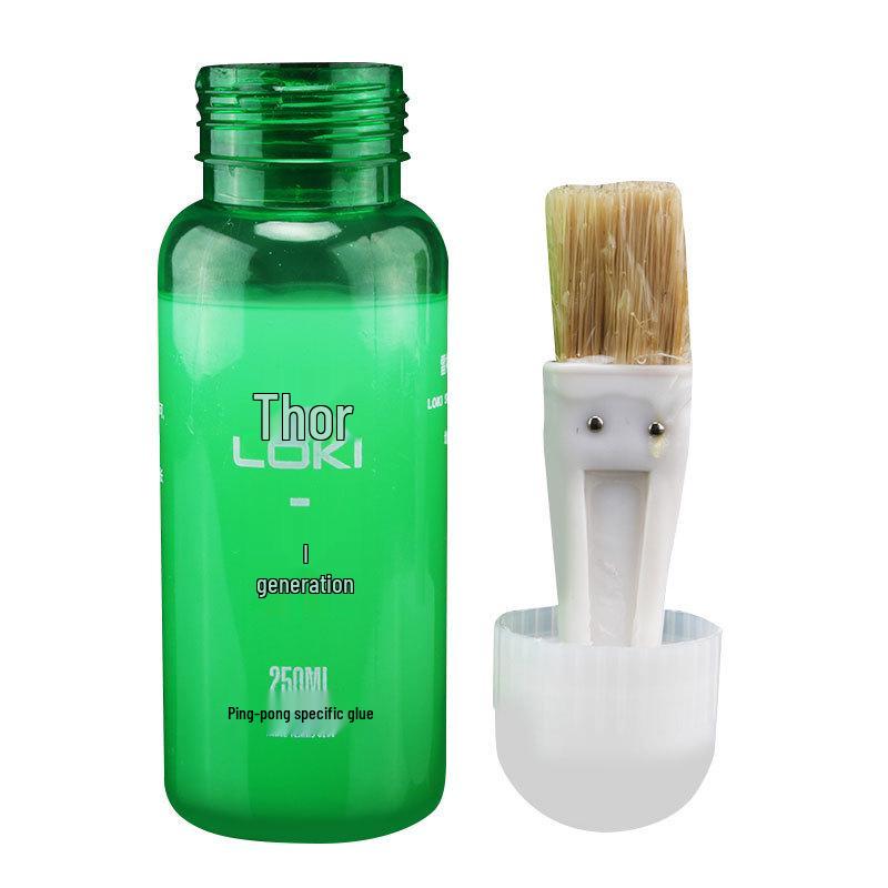 LOKI Thor Organic Table Tennis Racket Adhesive 250ml with Brush