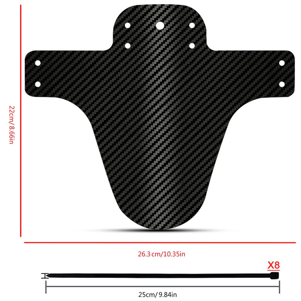 Bicycles Mudguard Adjustable Folding Bikes Front Rear Mud Guard Cycling Splash Guards for Mountain Bikes Riding