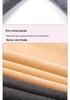 Men's Gray Thermal Camel Hair Leggings with Fleece Lining - Thick, High Elasticity, Tight-fitting, Warm Winter Cotton Pants