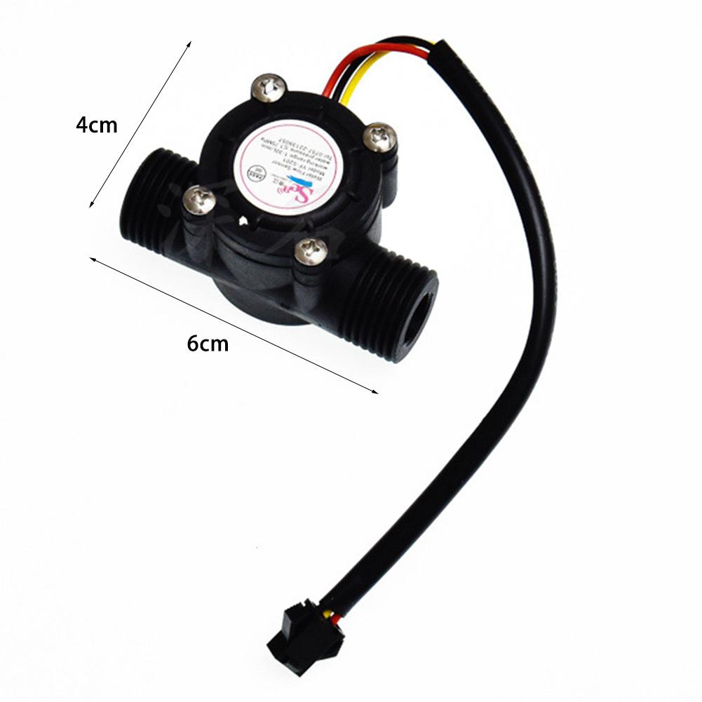 YF-S201 DC 5-18V Water Control Liquid Flowmeter Water Flow Sensor 1.75MPa Hall Liquid Water Flow Sensor Fluid Meter Counter