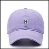English Simple CA563 [White Fang] Hat, Letters, Logo, Cap, Design, Stylish, Men's, Women's, (White)