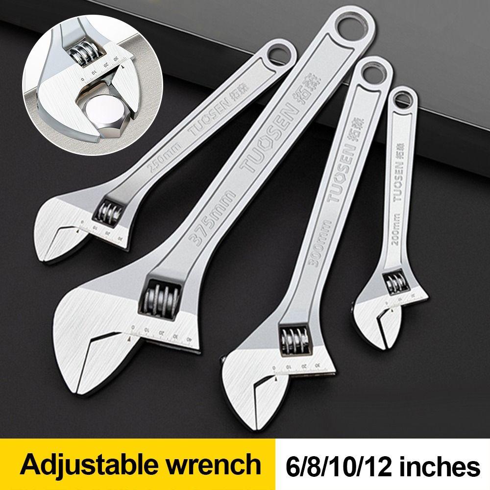 High-Carbon Steel Spanner Long Handle Heavy Duty Wrench New Repair Tools