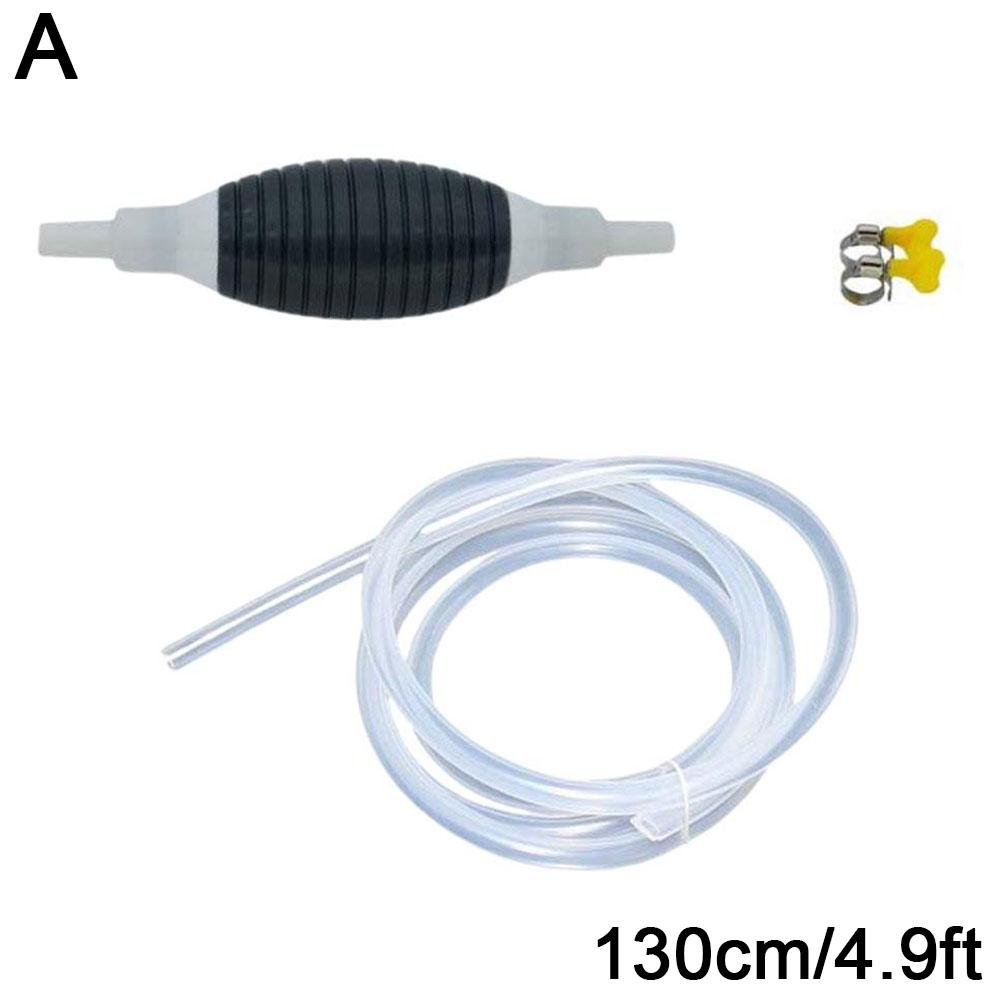 Car Sucker Oil Transfer Fuel Pump Multifunctional Manual Pump Car Suction Cup Oil Transfer Fuel Pump Siphon Gasoline Fuel Saver