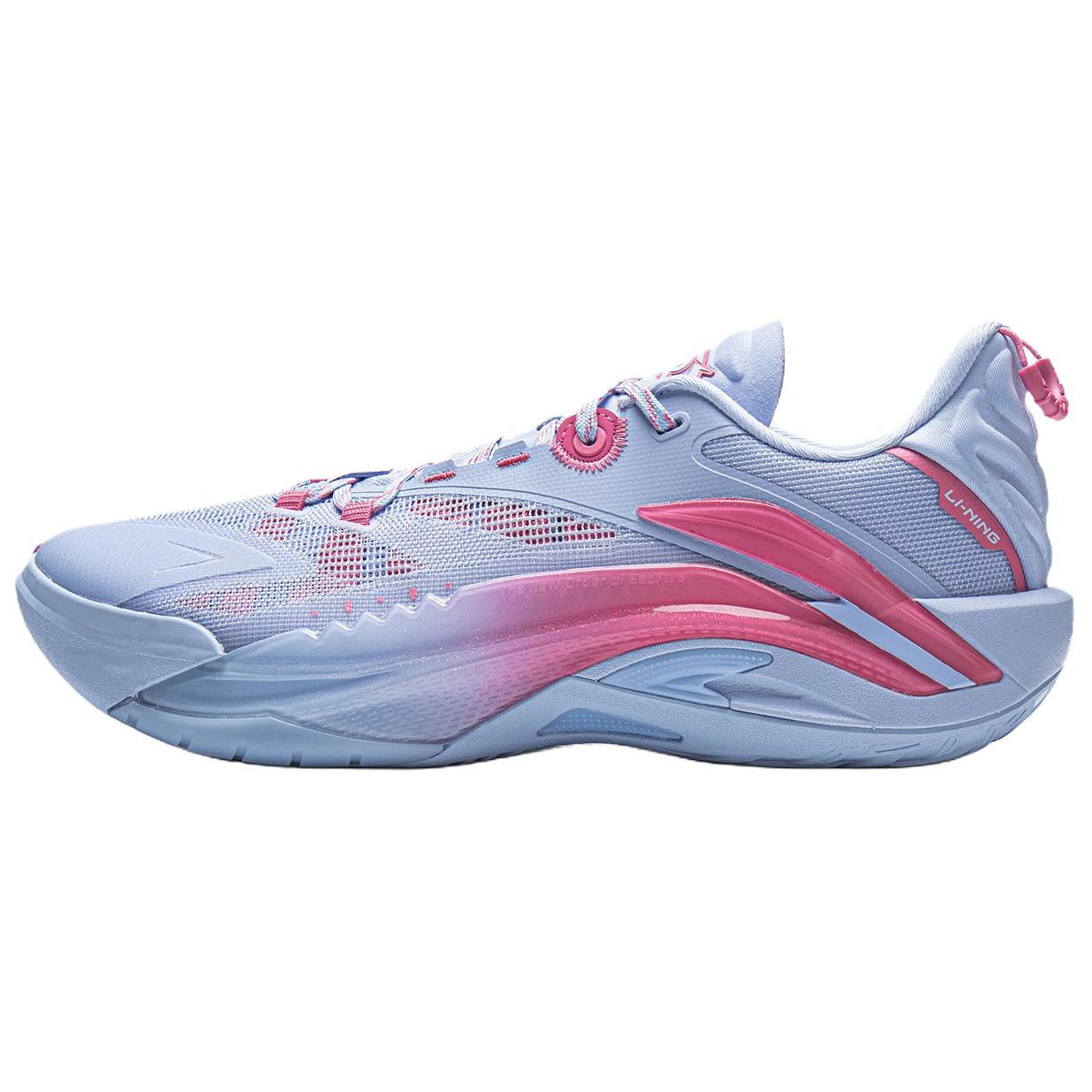 Li Ning Badfive Легкие Модные Баскетбольные Кроссовки Мужские Кеды Синие ABFV005-15 43.5