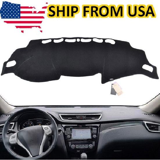 For Nissan Rogue 2014-18 2017 Dashboard Dashmat Cover Dash Cover Pad Carpet Car