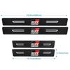 5 Pezzi per Toyota GR Sport Gazoo Racing Corolla Prius CVBTU7 Camry Yaris Hilux Adesivo Protezione Battitacco Auto Decalcomanie Paraurti Posteriore
