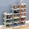 1Pc New Multi-Layer Shoe Rack Household Stackable Shoe Cabinet Space Saving Storage Dormitory Shoes Storage Organizer Doorway