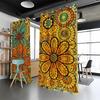 Bohemian Pattern Blackout Curtains, Custom-Made with Your Image, High-Precision Sun Protection, Thickened Polyester.