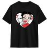 Bettys Boop T Shirt Summer Cotton T Shirts For Adult Printed Tshirt Short Sleeve YK Funny Clothing