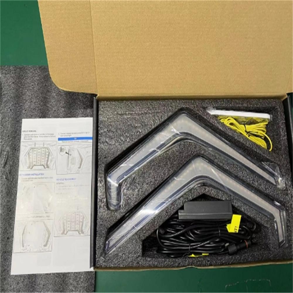 1Pair LED DRL Turn Signal Light Front Driver Light for 19-21 Polaris RZR XP 1000