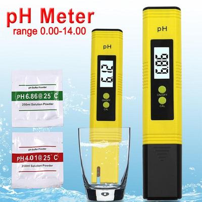 Penna misuratore di pH LCD digitale con precisione del tester 0,1 per acquario, piscina, acqua, vino, urina, calibrazione automatica