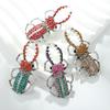 Brooch, Corsage Pin, Vintage- Beetle-shaped High-end Cardigan Jacket Collar Accessory.